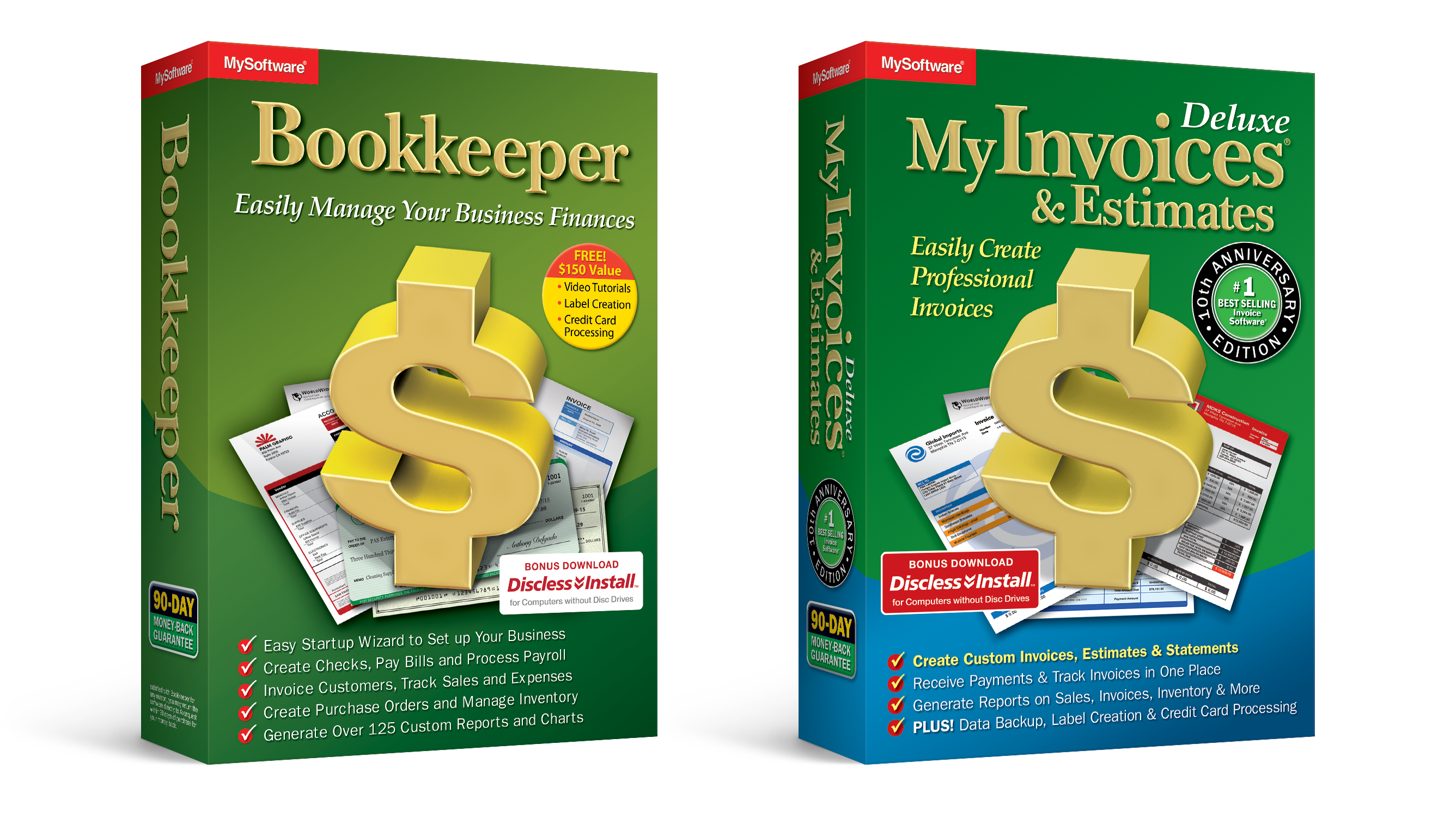 Bookkeeper and MyInvoices Boxes